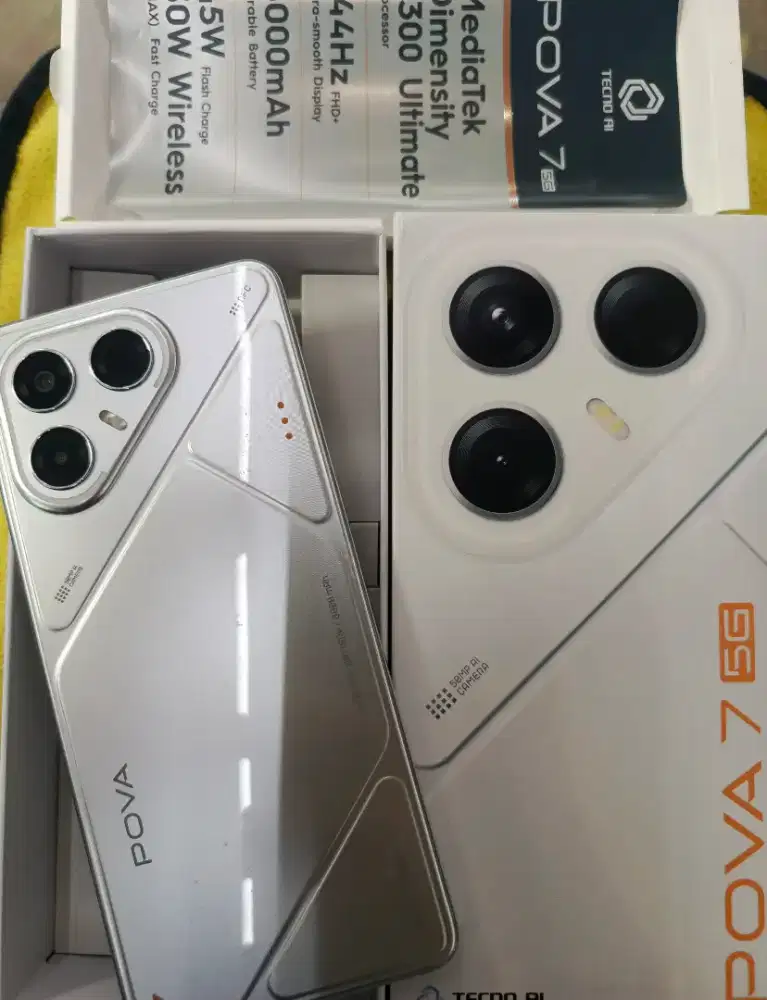 Tecno Pova 7 5g Nfc ram 8/256 lecet pemakaian dan GK ada selongsong