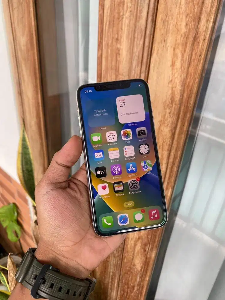 Iphone x 64gb silver