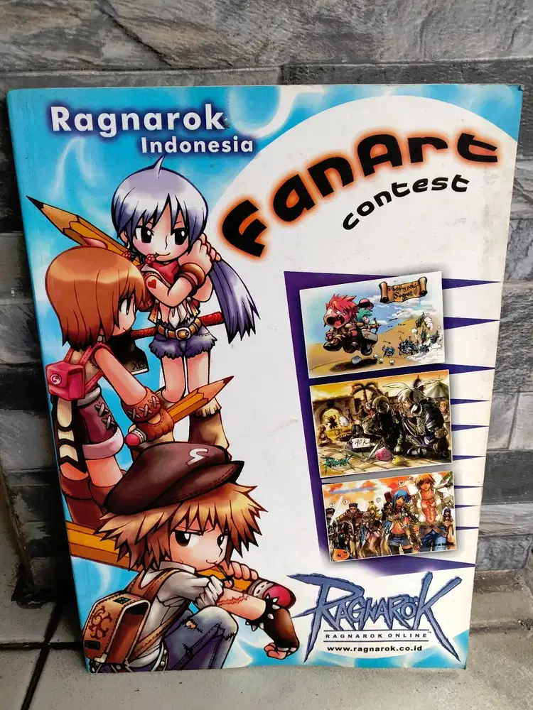 Buku Koleksi LYTO RO Ragnarok Online Indonesia FanArt Contest Vol 1