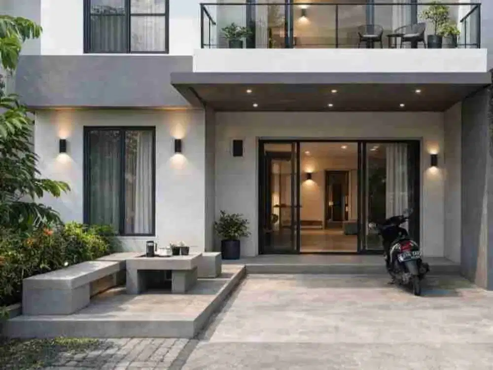 Dijual rumah under renovation di dalam cluster dekat gerbang tol kota wisata