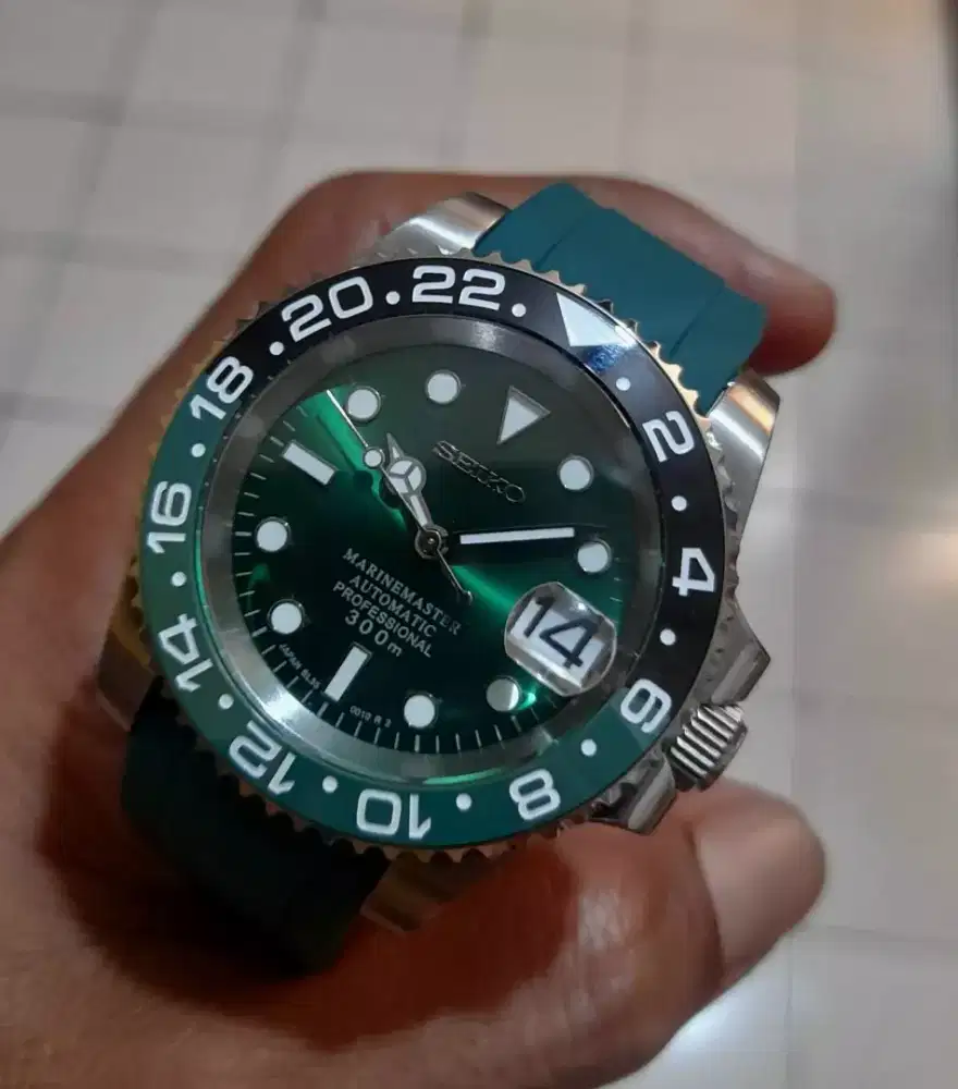 Seiko mod sprite nh35 movement automatic