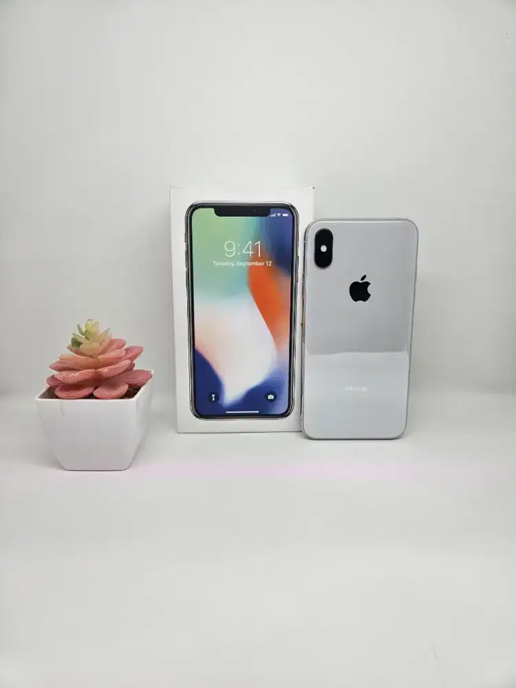 iPhone X 64 BH 71%  [White] iBox/Resmi