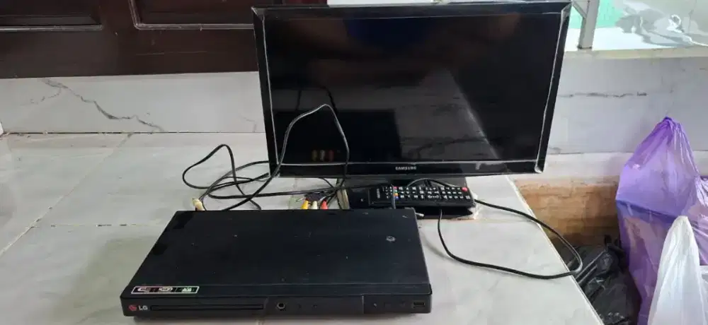 Jual tv samsung dan dvd lg