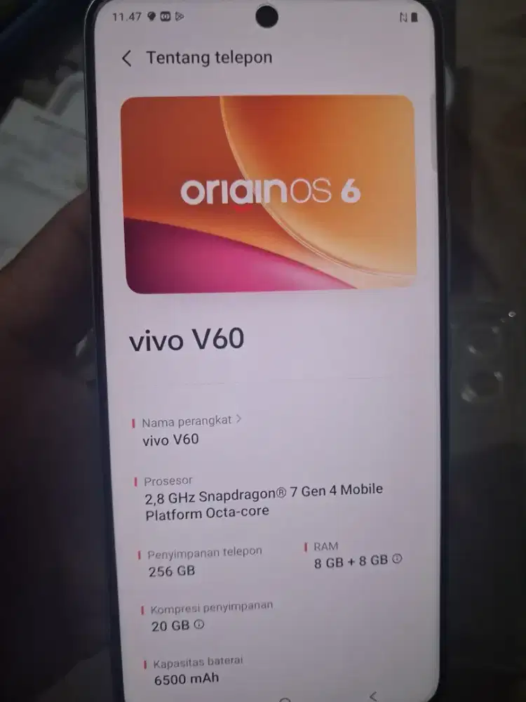 Vivo V60 5G. 8/256 (lecet tipis 1)