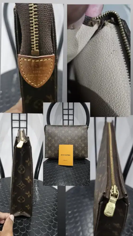 PRELOVED LOUIS VUITTON MONOGRAM TOILETRY POUCH 26