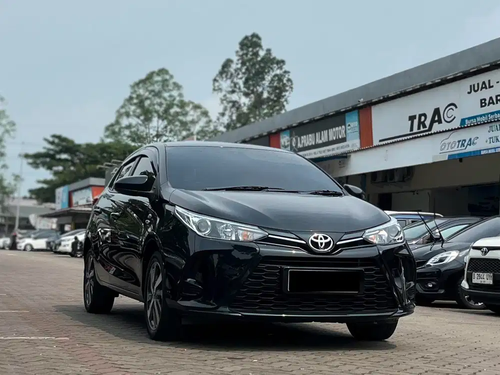 KM 23RB!! TOYOTA YARIS G 1.5 AT MATIC 2021 HITAM