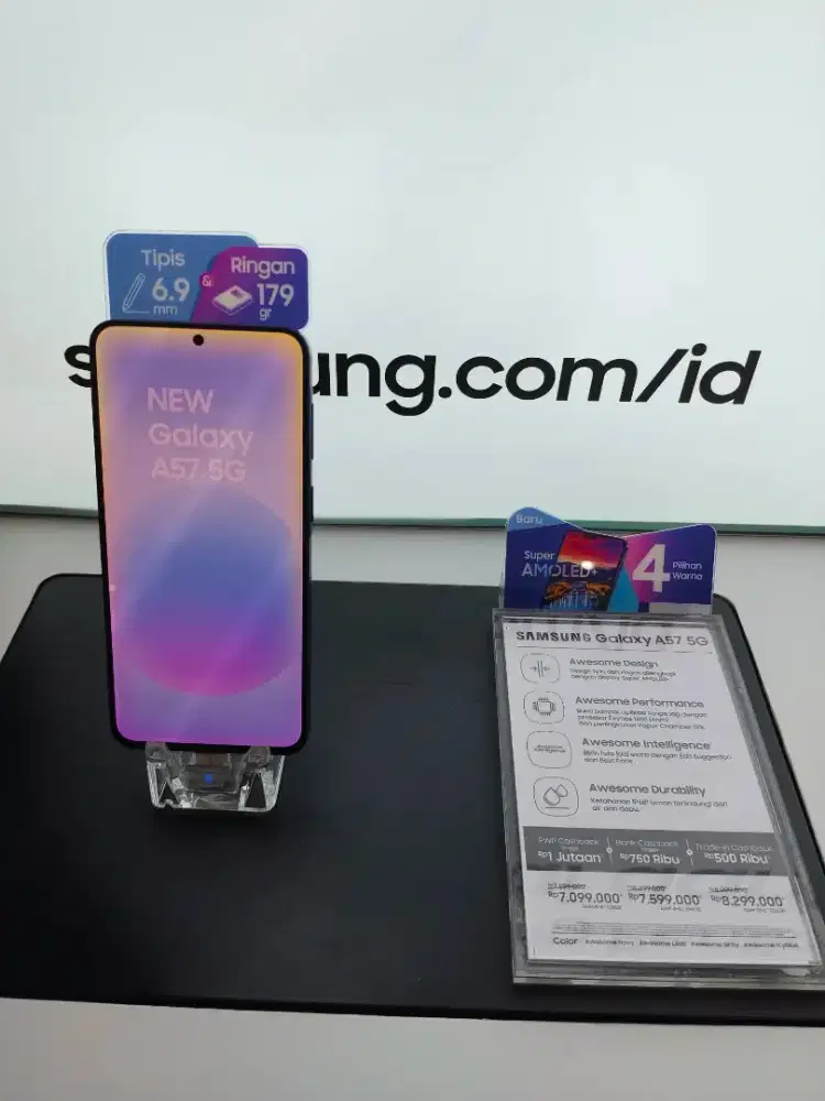 Cicilan tanpa DP tanpa survey Modal KTP Samsung A57