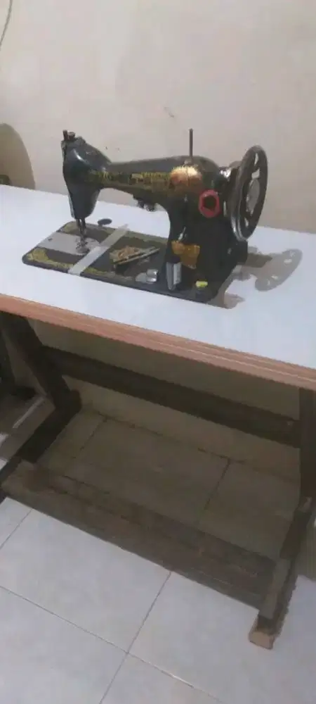 Jual mesin jahit Butterfly fullset sudah ada dinamo siap pakai