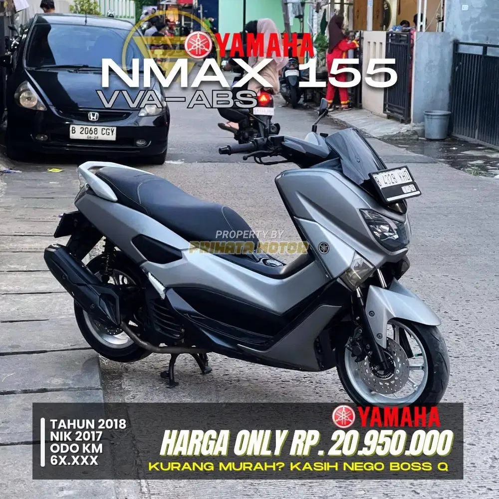 YAMAHA ALL NEW N-MAX 155 VVA ABS 2018 NIK 2017