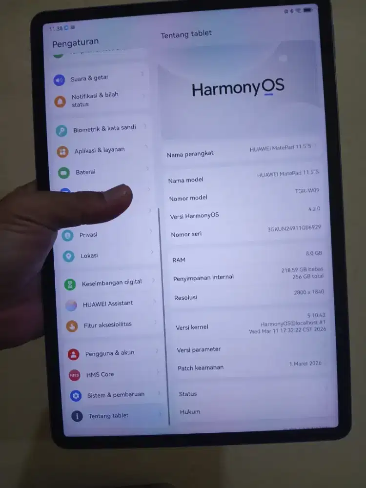 Huawei matepad 11.5s papermatte 8/256