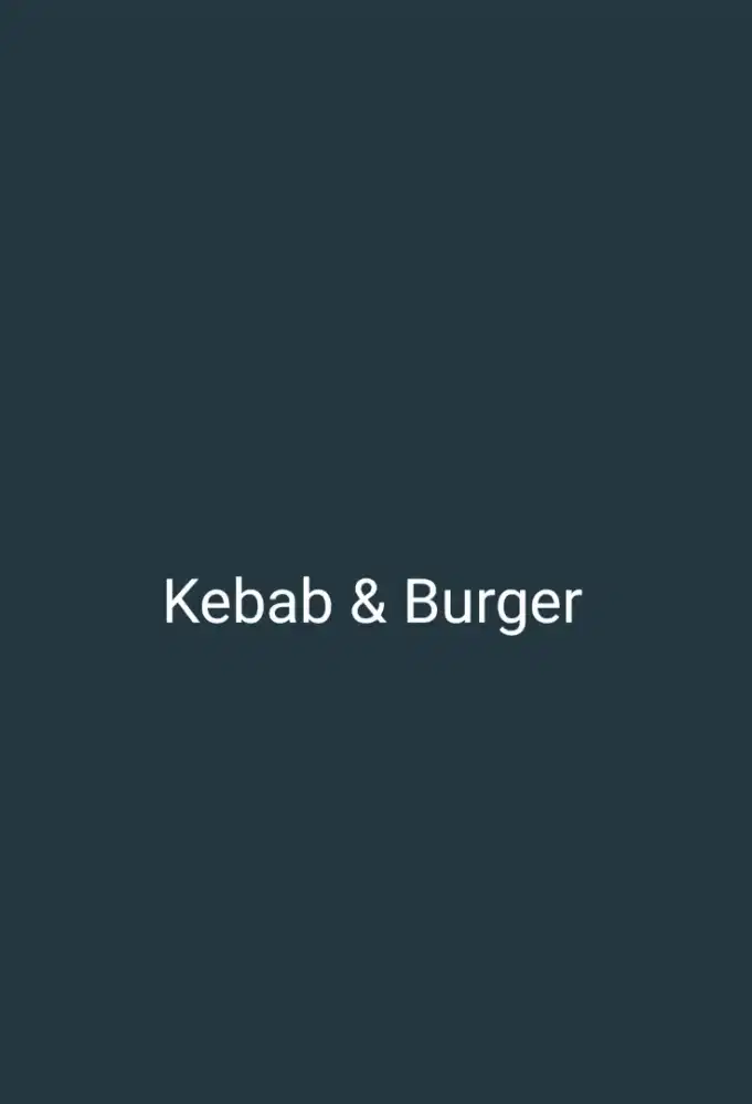 DI BUTUHKAN PRAMUNIAGA KEBAB & BURGER