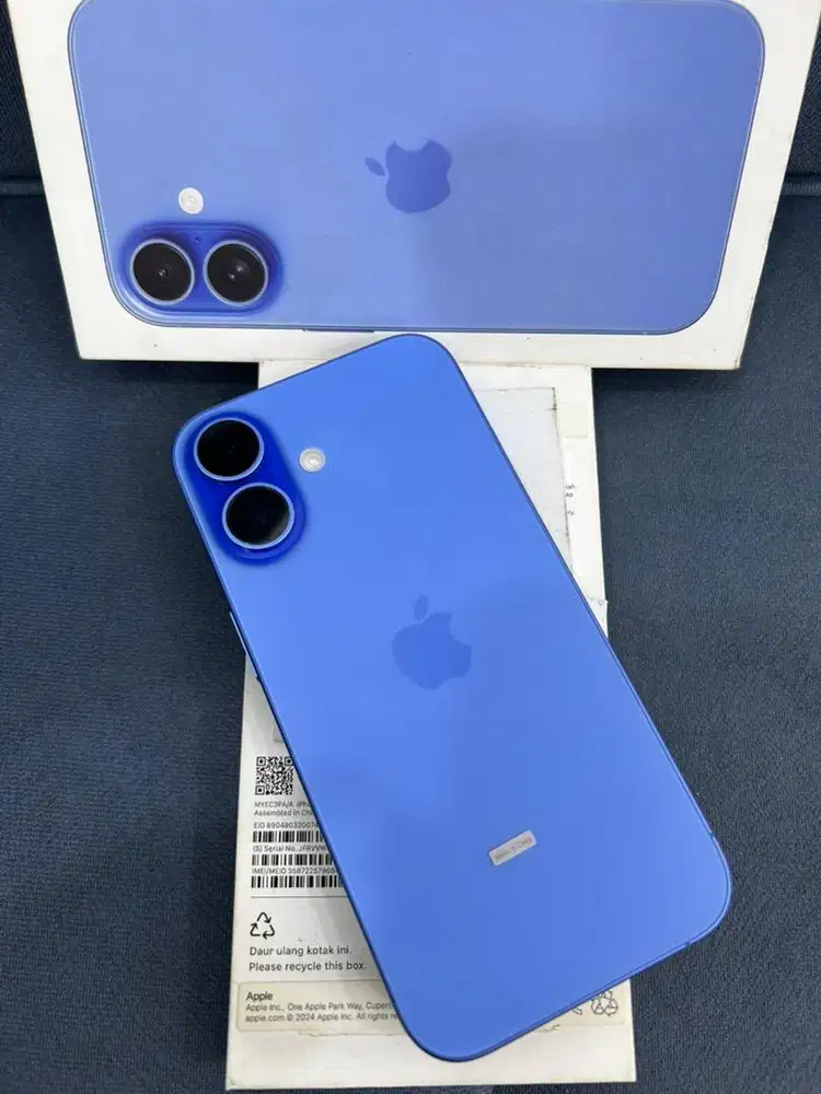 Iphone 16 , Ultramarine , 128GB IBox