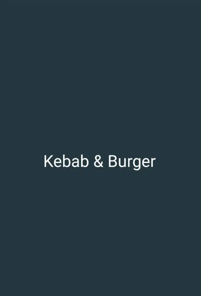 Pramuniaga Kebab & Burger