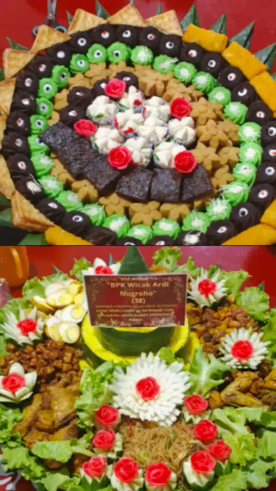 Menerima pesanan nasi tumpeng dll