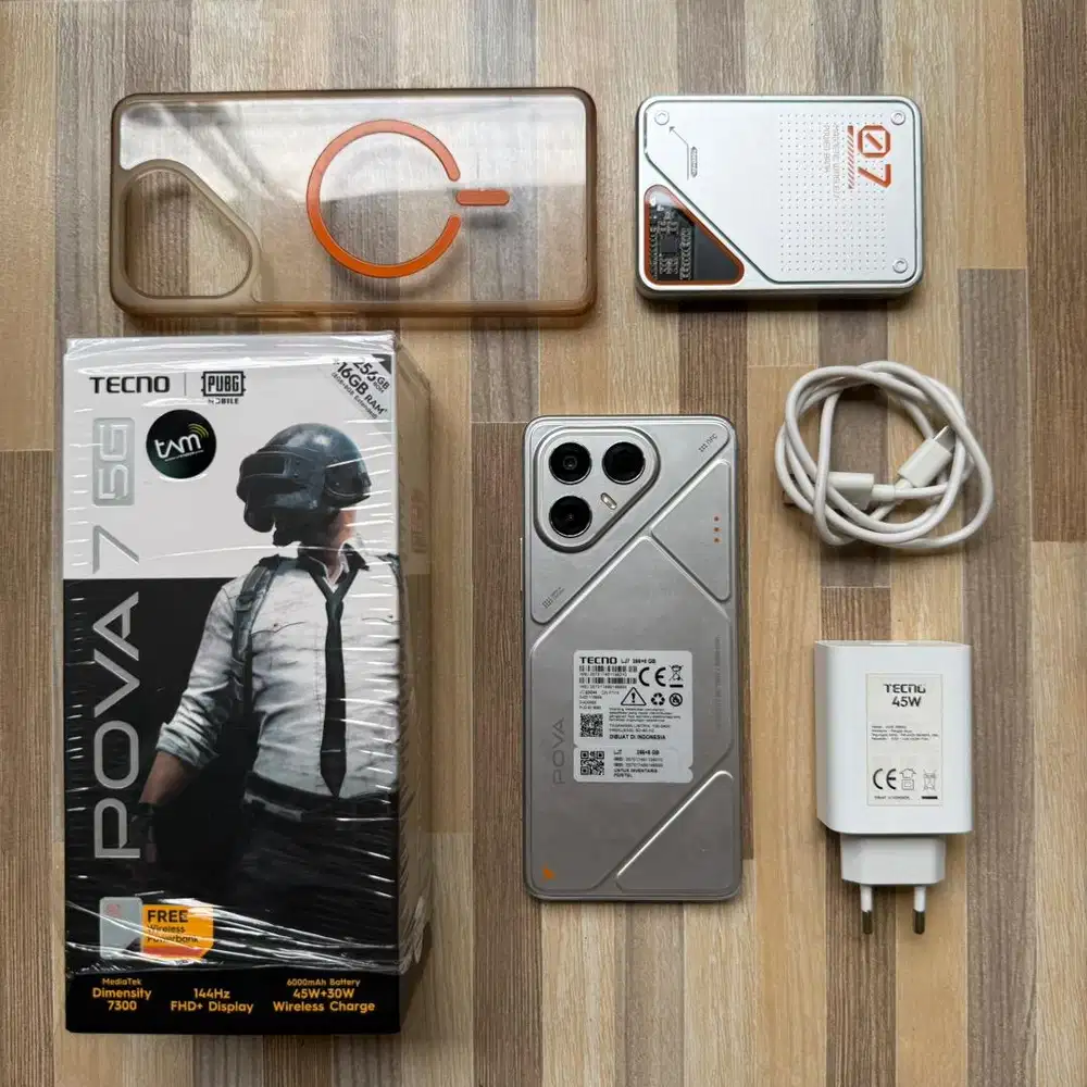 Tecno pova 7 5G 8/256 fullset like new