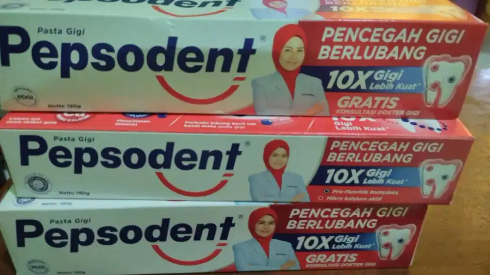 Pepsodent kemasan besar