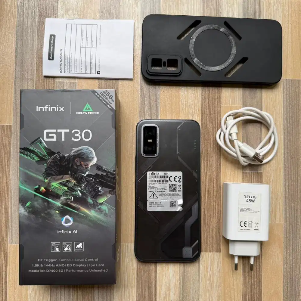 Infinix gt 30 8/256 fullset