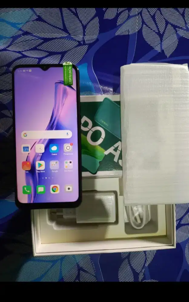 Sisa 1 jual hp baru murah Oppo A31 ram 8/256 layar 6,53 inch fulset