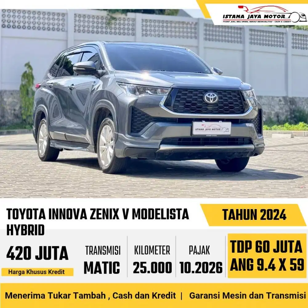KM 25RB!! Toyota Innova Zenix V HV Modelista 2024
