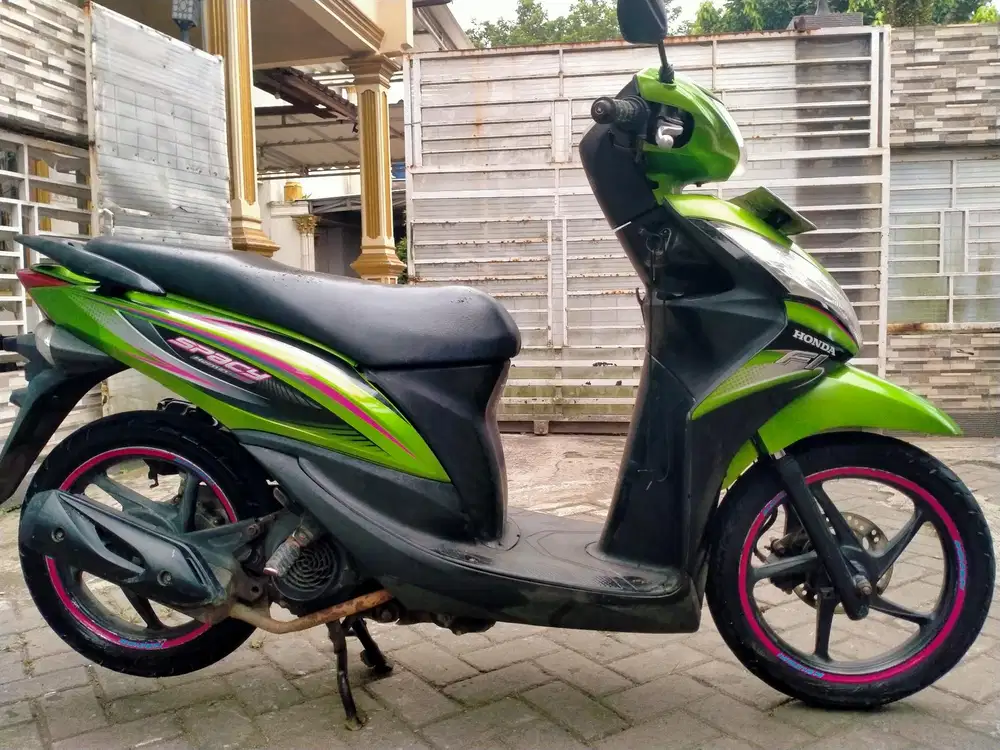 Honda spacy injeksi lengkap motor sehat keterangan detail dibawah