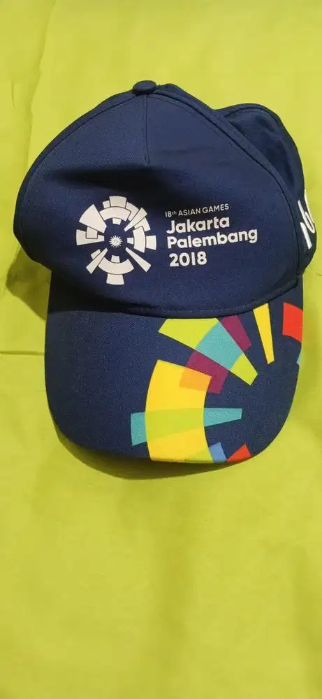 Topi  olahraga official Asian Games Jakarta