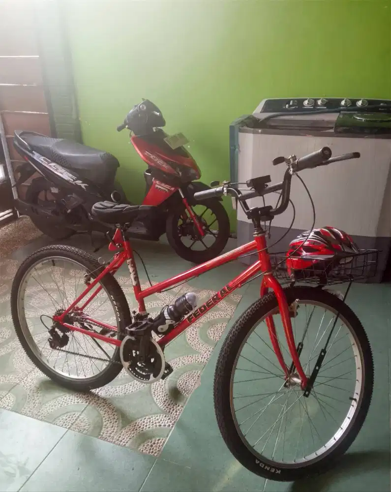 Sepeda federal lady original no seri tertera