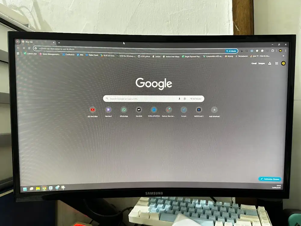 Monitor Samsung Curve 24 inch