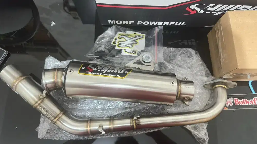 Knalpot Shijiro M3 +DB killer Aerox Alpha