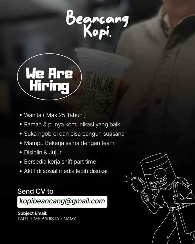Loker Barista dan Baristri