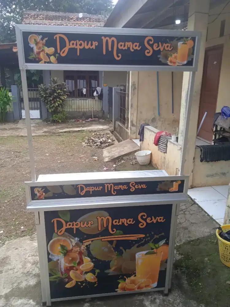 BOTH ATAU STAND LIPAT ALMUNIUM