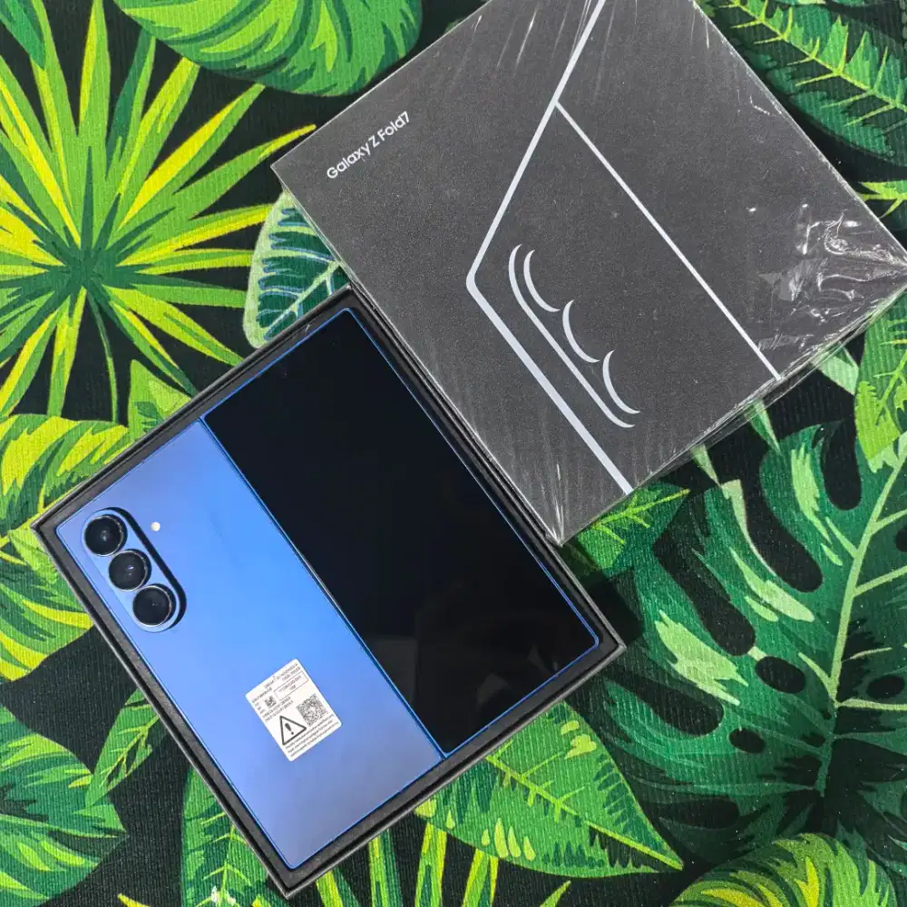 Samsung Galaxy Z fold 7 5G 12/256 bonus adaptor dan case