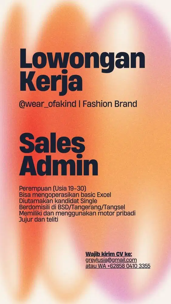 Admin brand fashion