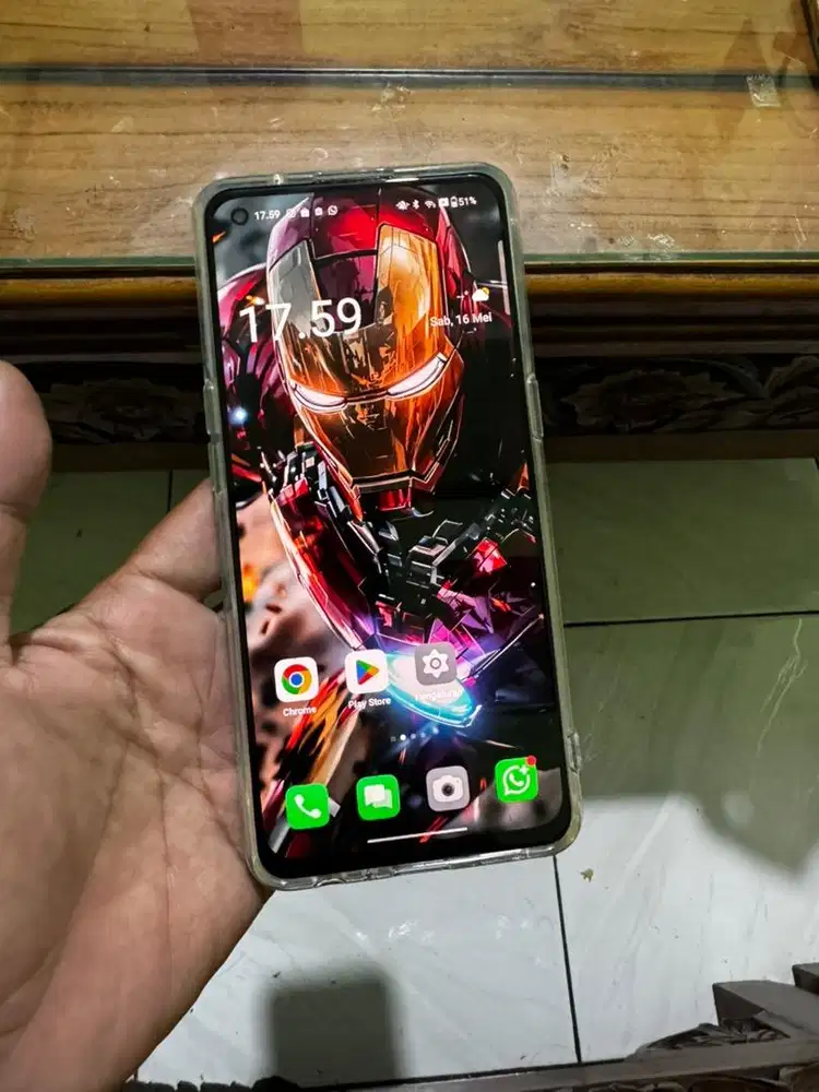 Oppo Reno 6 (4G) ram 8g layar amoled normal belum bongkar