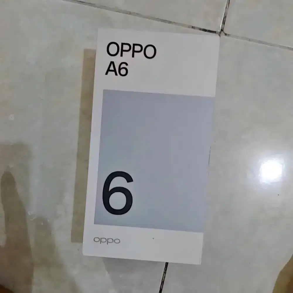 Oppo A6 6/256 6/128 Gb New Baru Murah Garansi Resmi 1 Tahun