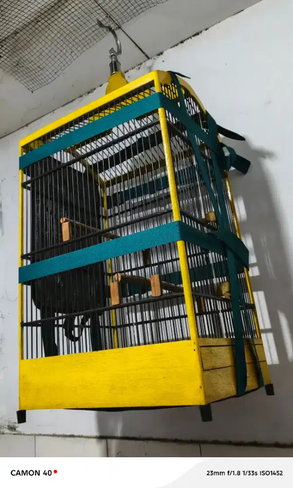 Kandang Burung No. 3 Jeruji Fiber