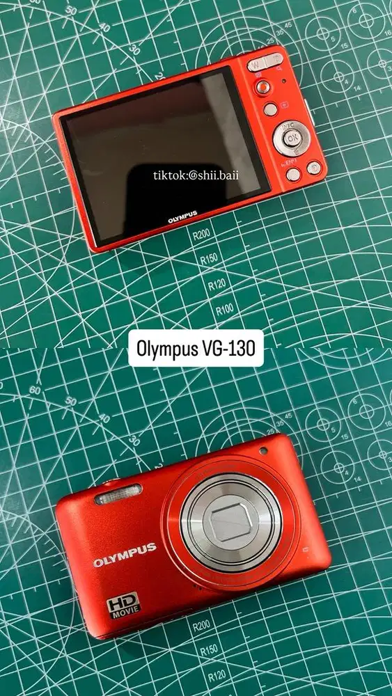 Digicam Olympus VG-130 in orange