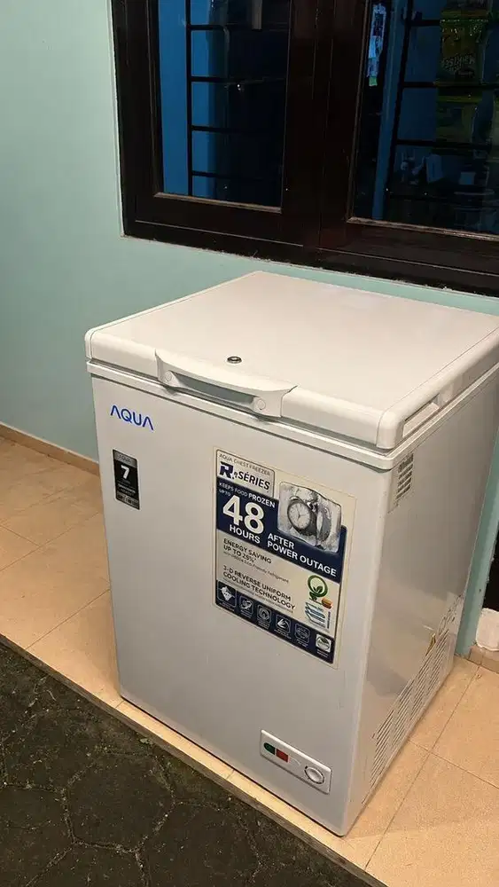 Freezer Aqua japan jarang ada bunga es dan masih istimewa