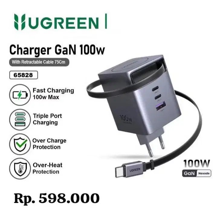 CHARGER UGREEN 100W