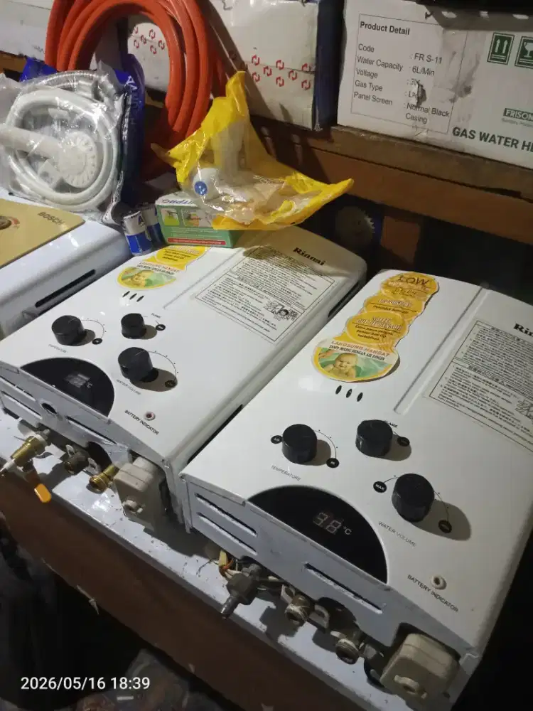 Water heater bekas