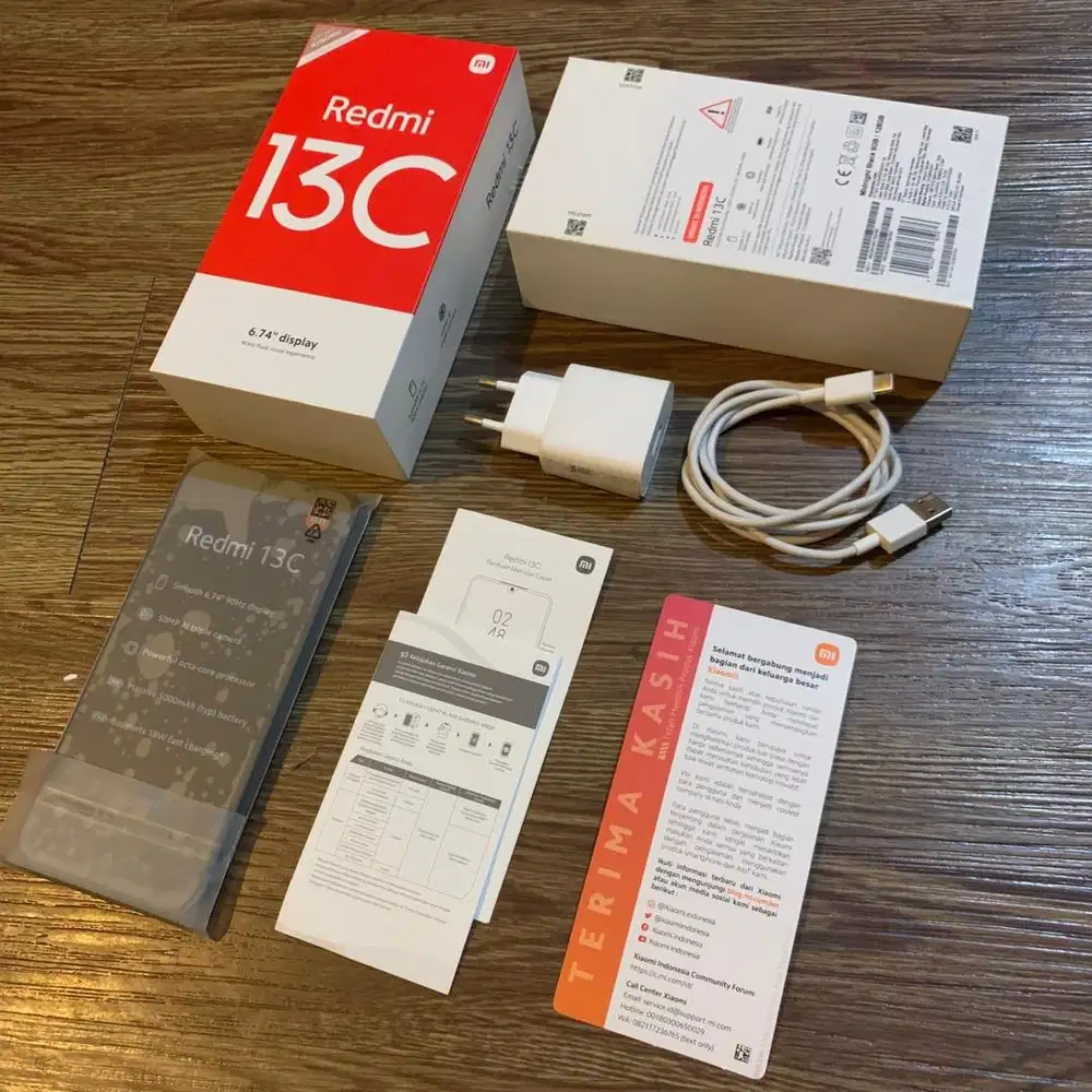 xiaomi redmi 13c fullset mulus