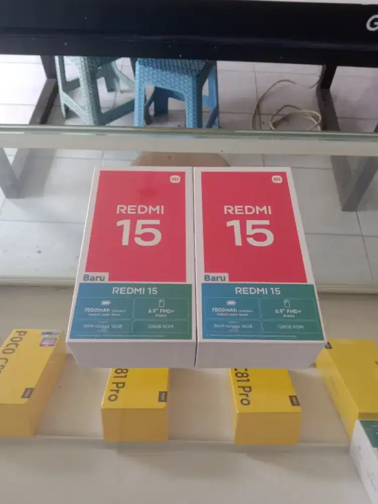 ( fast respon WA ) Xiaomi Redmi 15 NFC 8+8/128 Garansi resmi 15bln