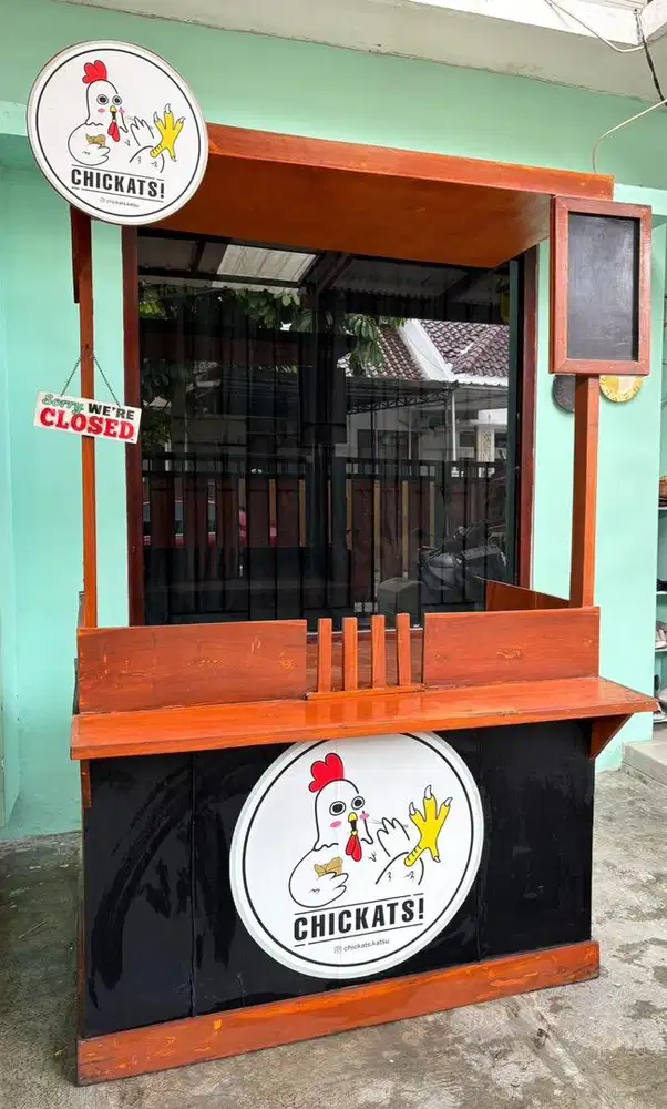 Booth Jualan masih bagus