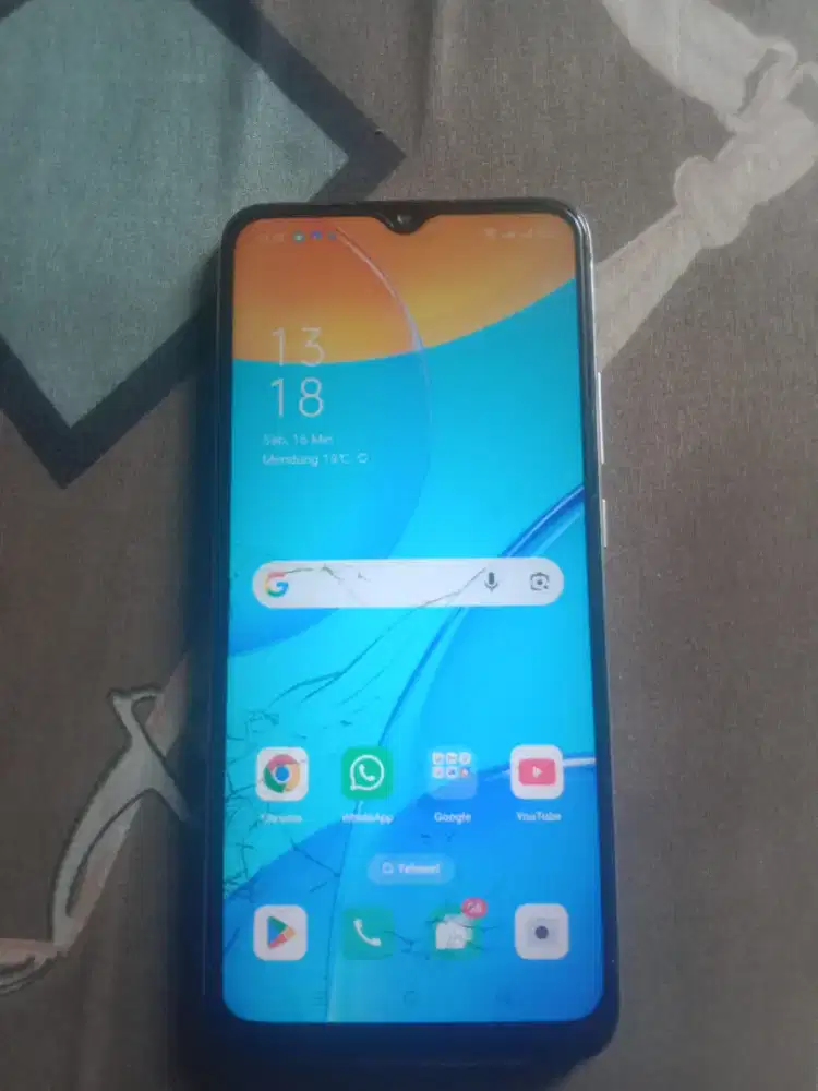Hp Oppo a15 ram 3/32gb msh normal jaya tinggal pk aj