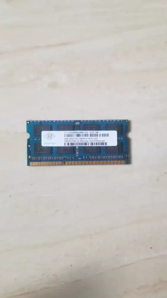 Ram laptop Sodim 8gb ddr3