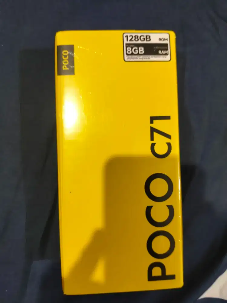Xiaomi poco C71 gold 4 128 bnib