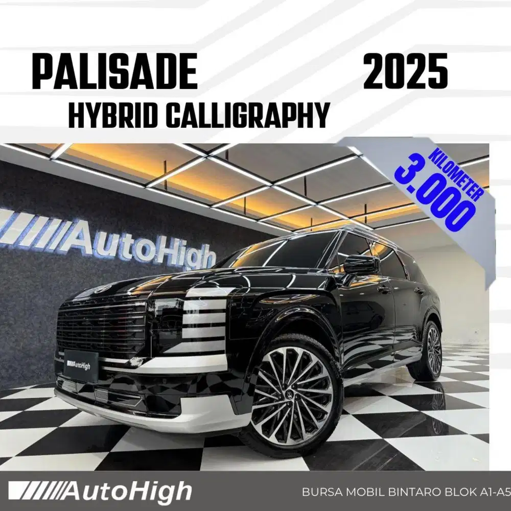DP10% [Km3.000] Palisade Hybrid Calligraphy 2025 Reg 2026 #AUTOHIGH