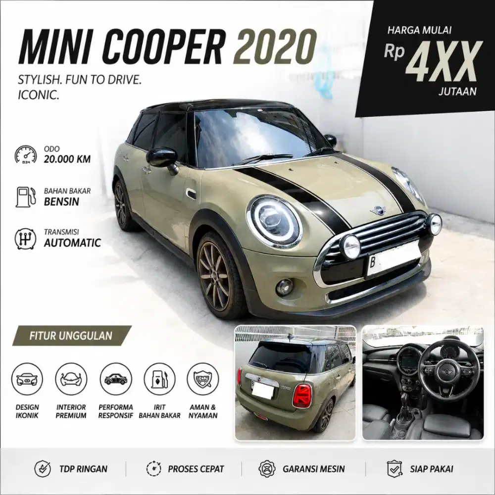 [JOYSTICK LCI] MINI COOPER 1.5 5DOOR 2020