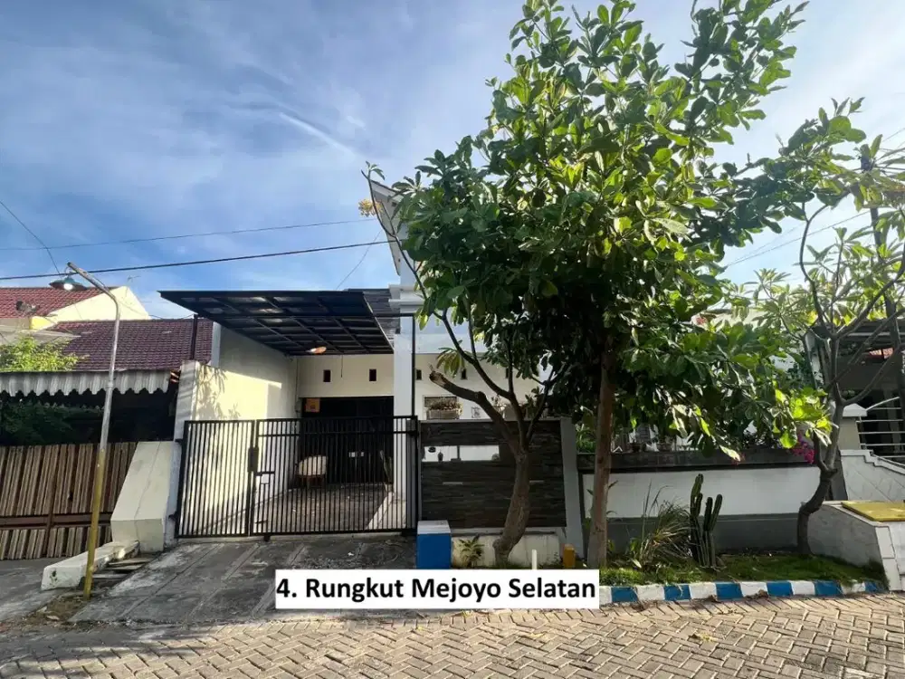 TURUN HARGA RUMAH HITUNG TANAH RUNGKUT MEJOYO SELATAN COCOK KOST-KOSTAN DKT UBAYA