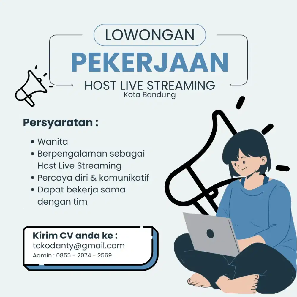 HOST LIVE STREAMING BANDUNG