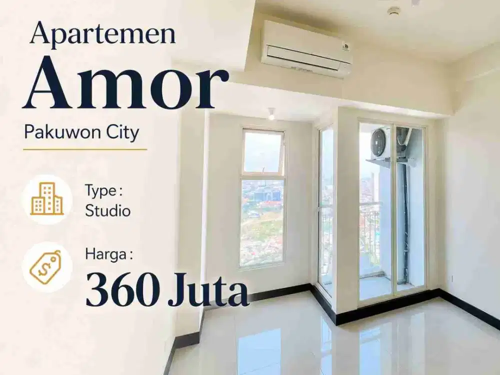 Diatas Pakuwon City Mall‼️Apartemen Amor